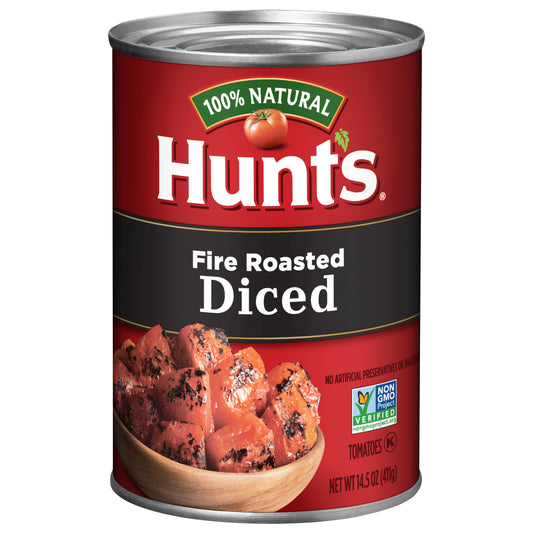 Hunt's Fire Roasted Diced Tomatoes, 14.5 oz