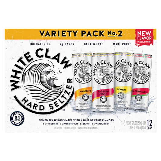White Claw Hard Seltzer Variety Pack No.2 12pk