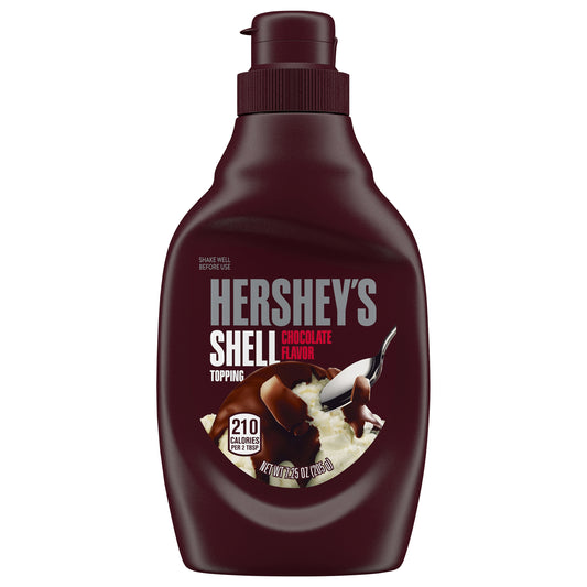 HERSHEY'S Chocolate Shell Topping Bottle, 7.25 oz