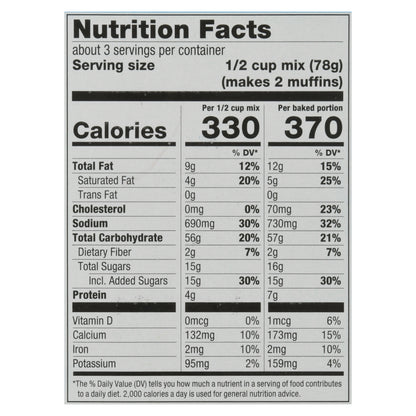 Jiffy Vegetarian Corn Muffin Mix 8.5 oz
