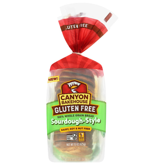 Canyon Bakehouse Gluten Free 100% Whole Grain Sourdough-Style Bread 15 oz