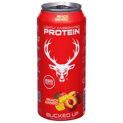 Bucked Up Peach Mango Energy Drink 16 fl oz