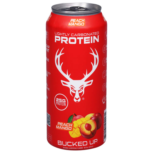 Bucked Up Peach Mango Energy Drink 16 fl oz
