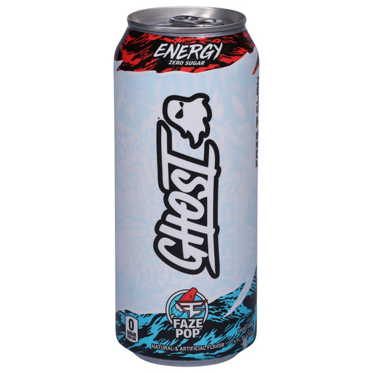 Ghost Zero Sugar Faze Pop Energy Drink 16 fl oz
