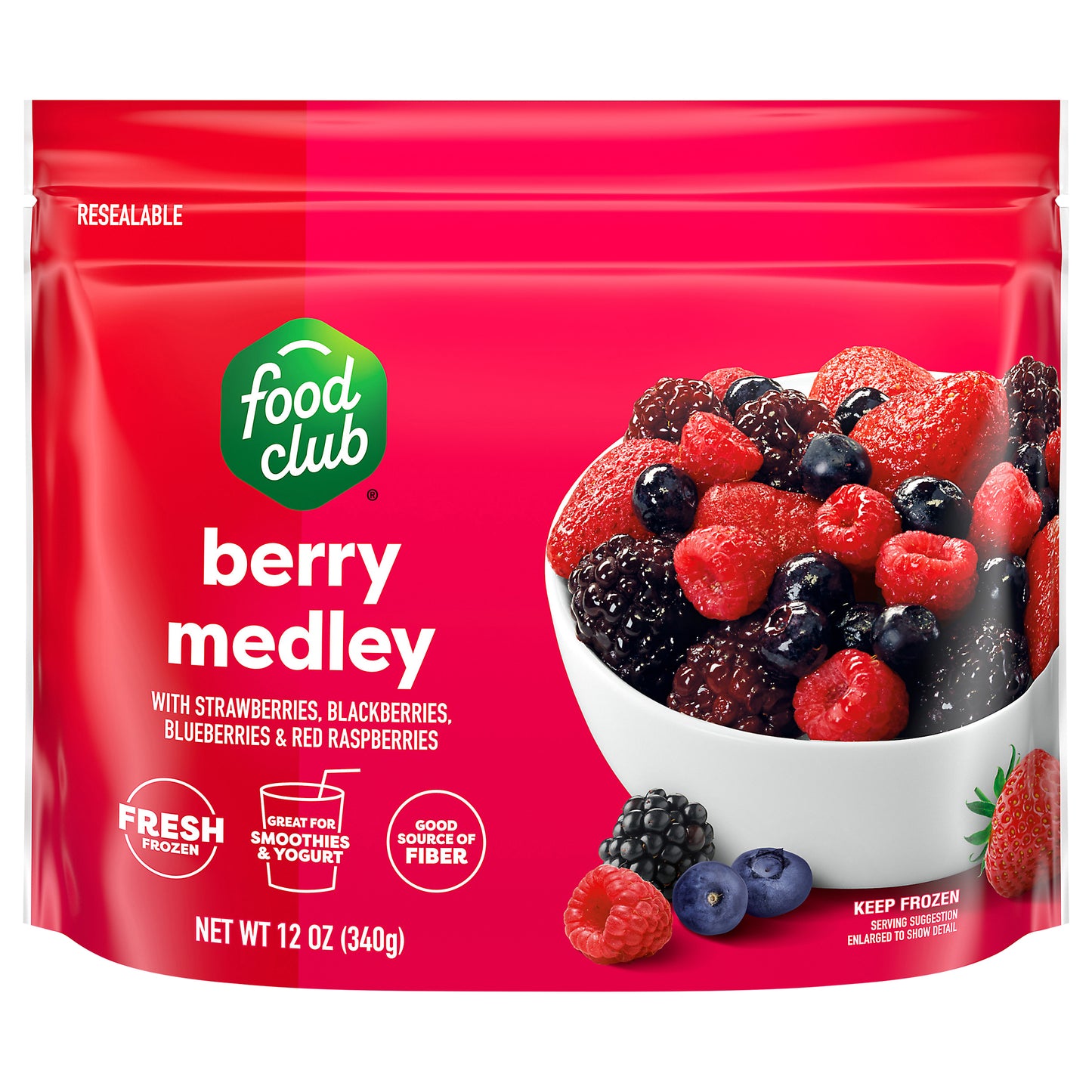 Food Club Berry Medley 12 oz