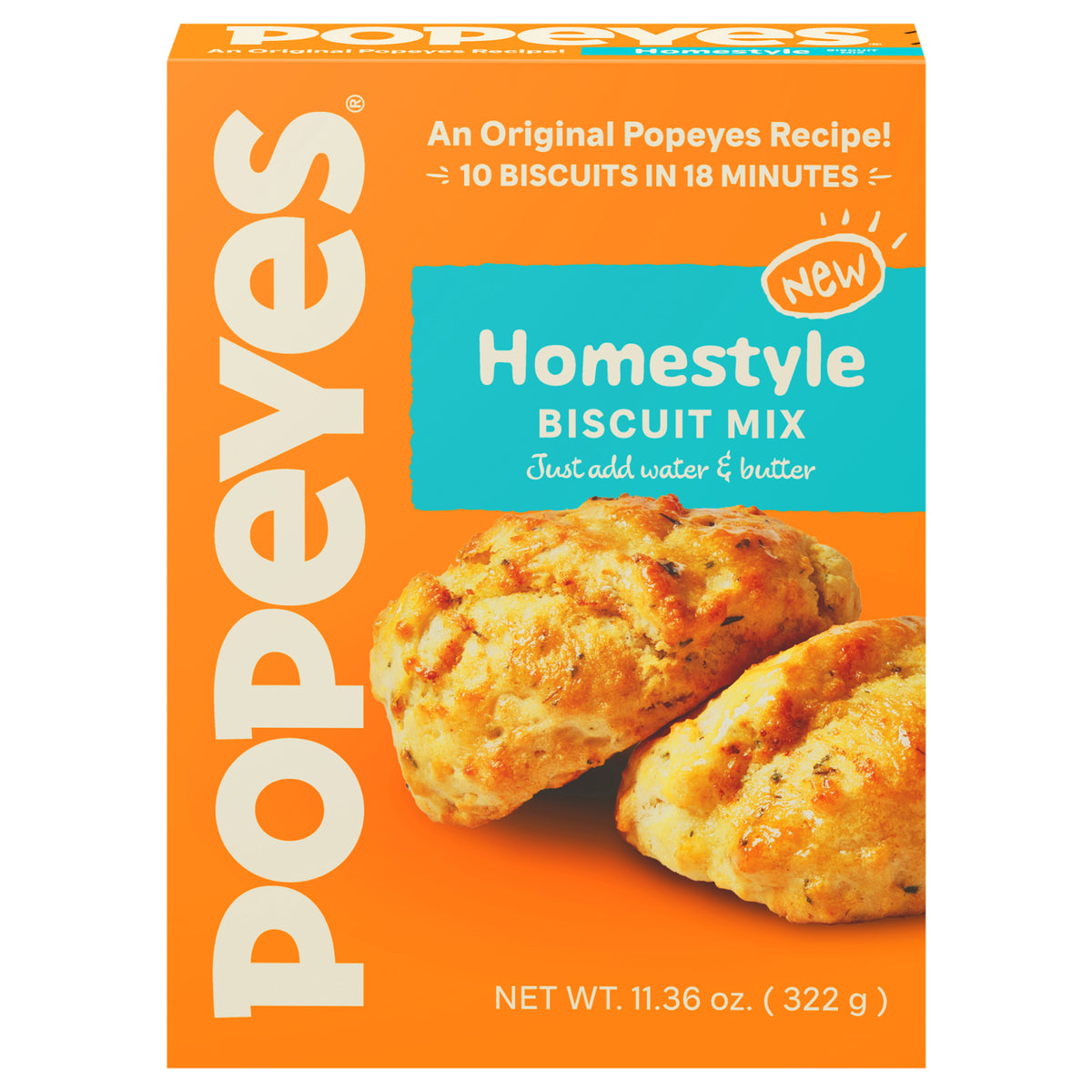 Popeyes Homestyle Biscuit Mix, 11.36 oz
