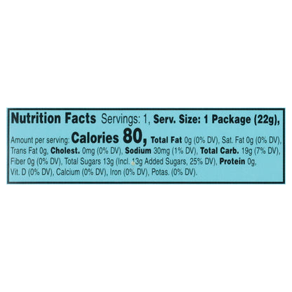 Mike and Ike Chewy Blue Raspberry Candy 0.78 oz