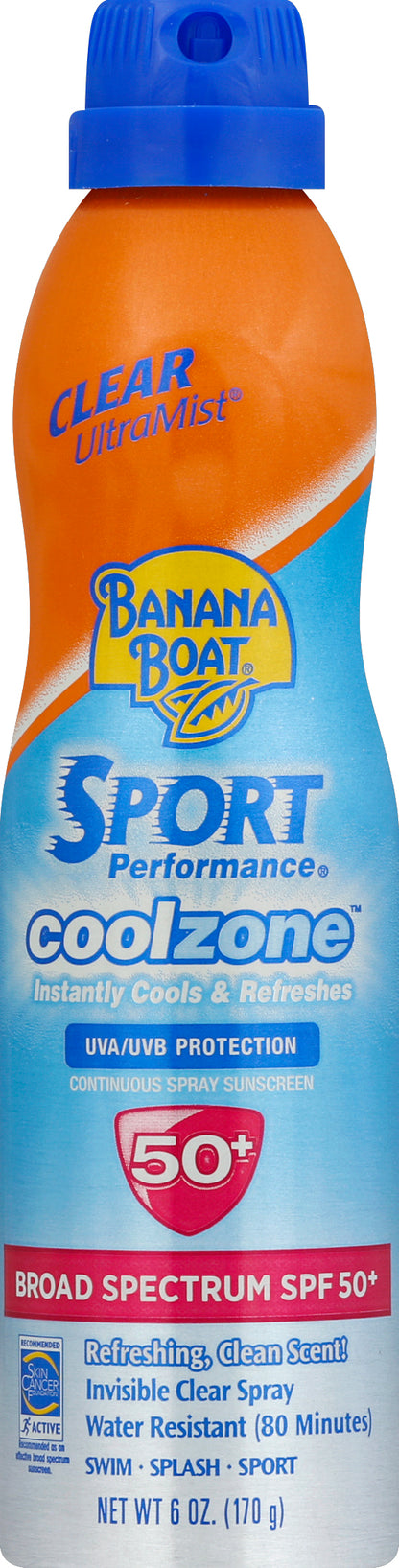Banana Boat Sunscreen 6 oz