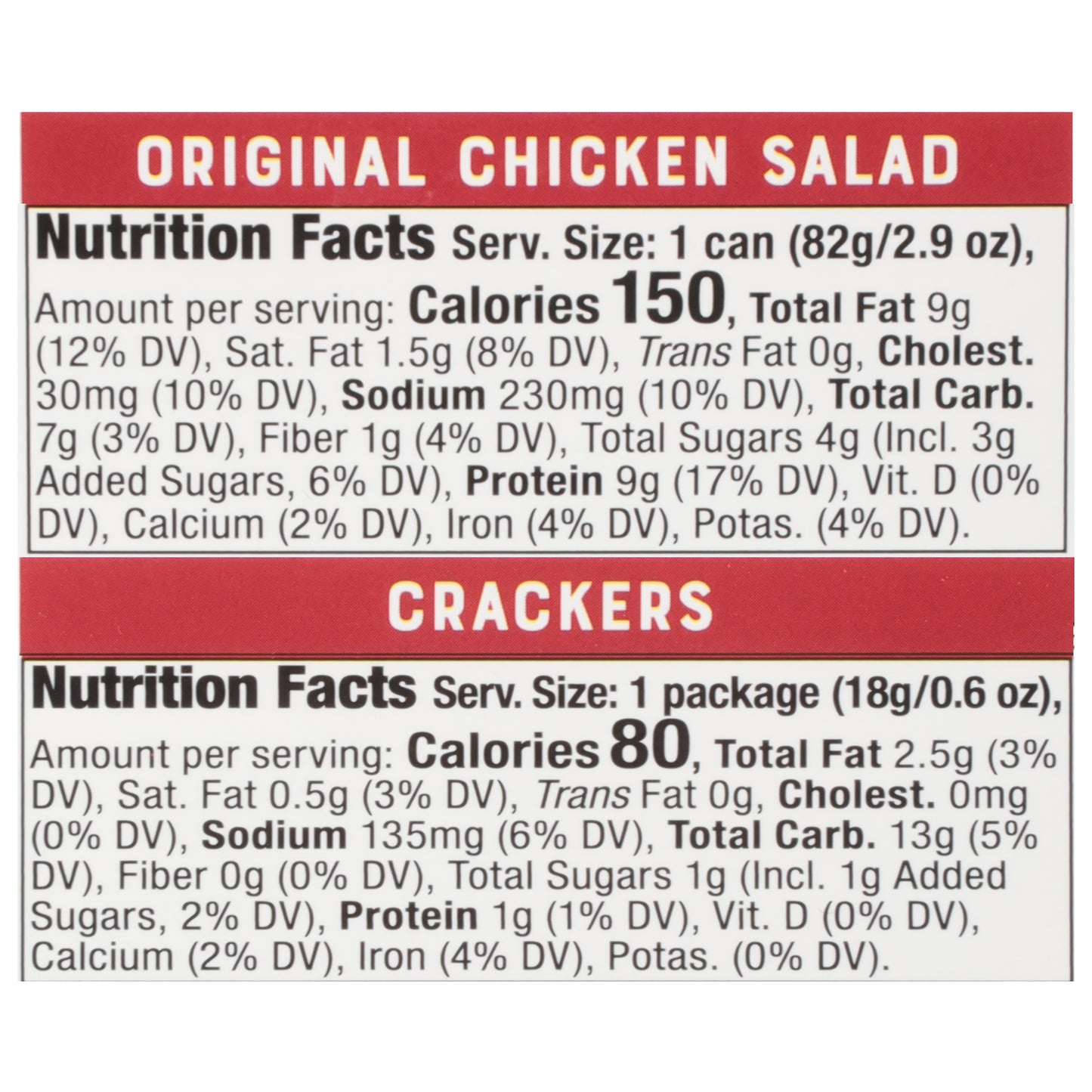 Bumble Bee Snack on the Run! Original Chicken Salad Kit with Crackers 3.5 oz
