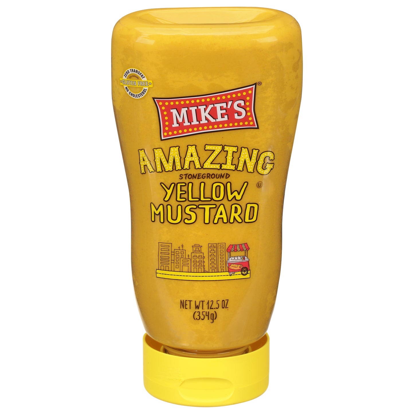 Mike's Amazing Stoneground Yellow Mustard 12.5 oz