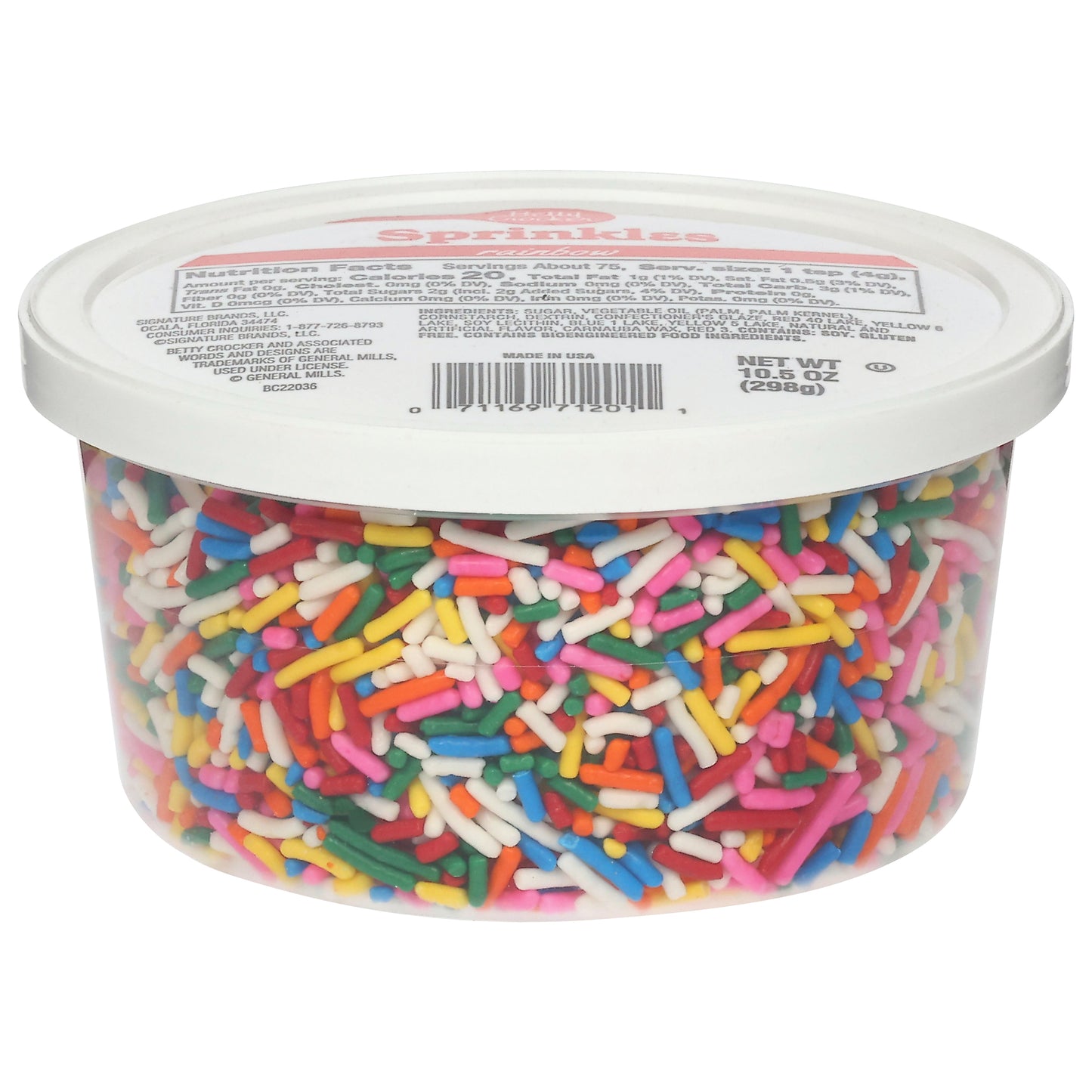 Betty Crocker Rainbow Sprinkles 10.5 oz