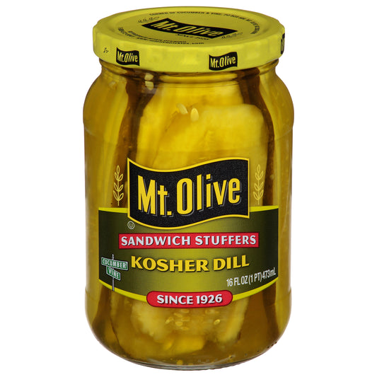 Mt Olive Kosher Dill Sandwich Pickle Stuffers
