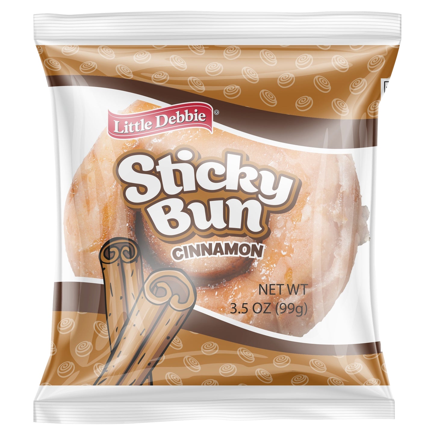 Snack Cakes, Little Debbie Snack Cinnamon Sticky Bun
