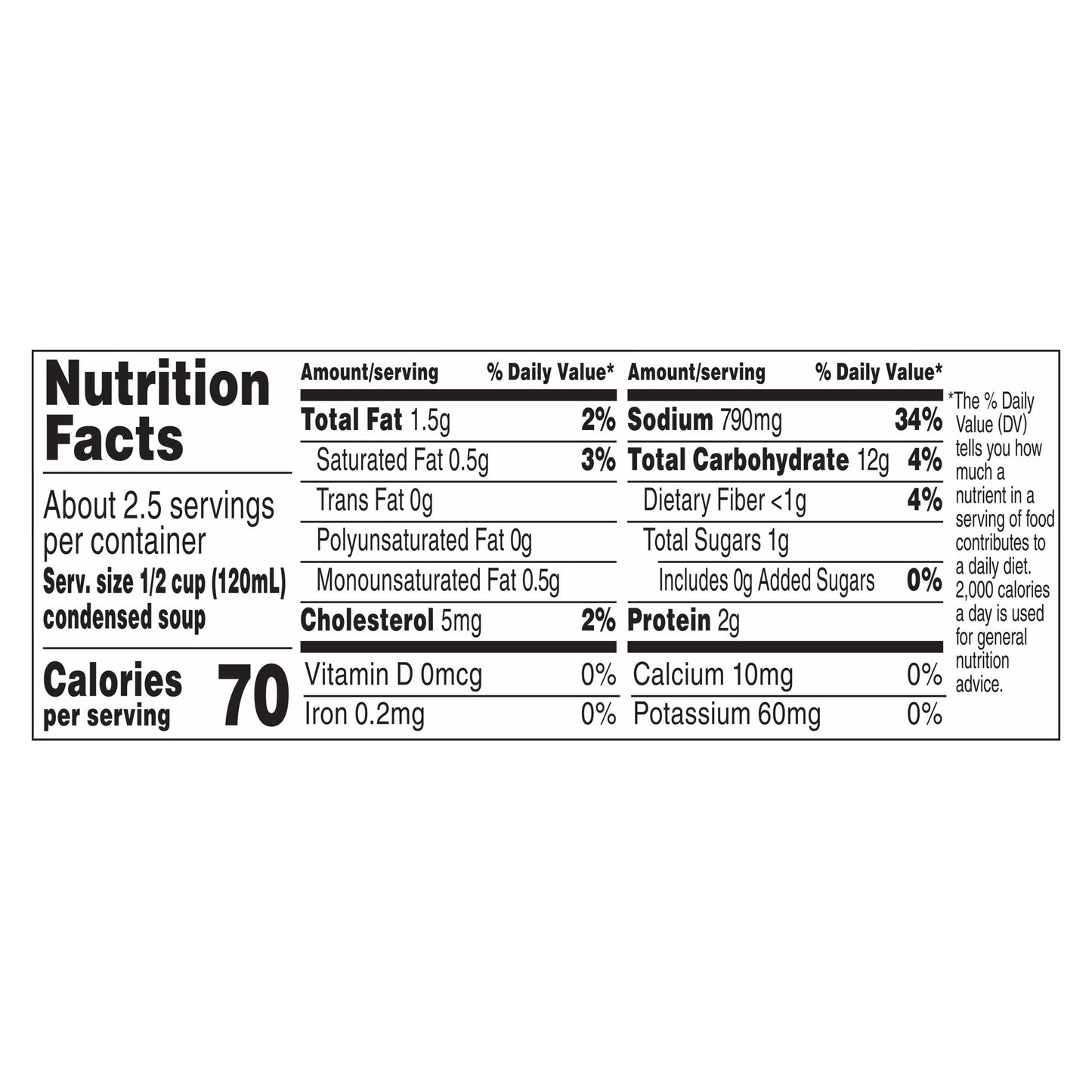 Campbell's Chicken with White & Wild Rice Condensed Soup 10.5 oz