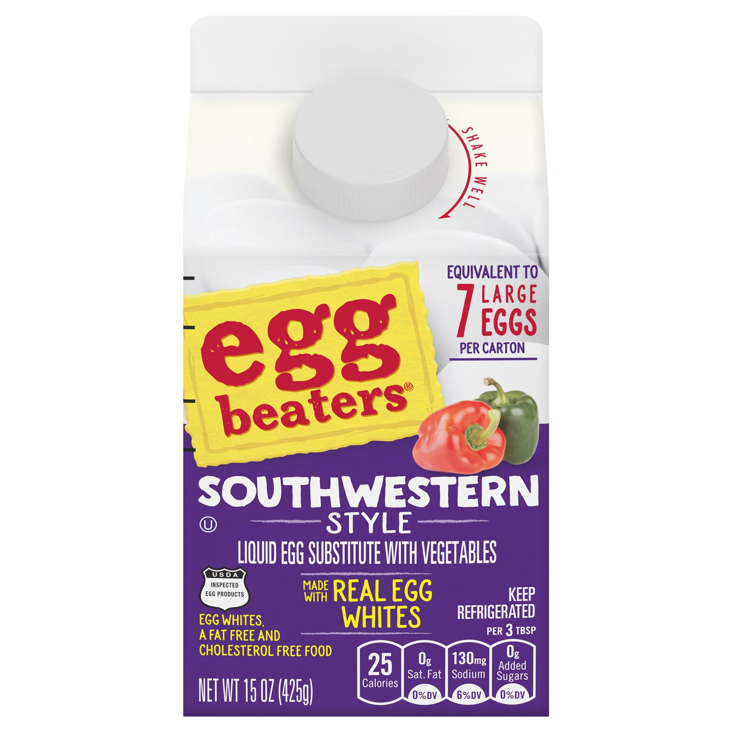 Egg Beaters Southwestern Style Real Egg Product 15 oz