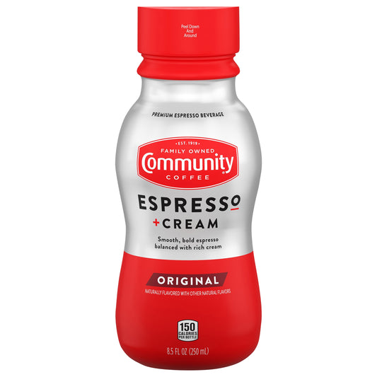 Community Coffee Original Espresso + Cream Coffee 8.5 fl oz