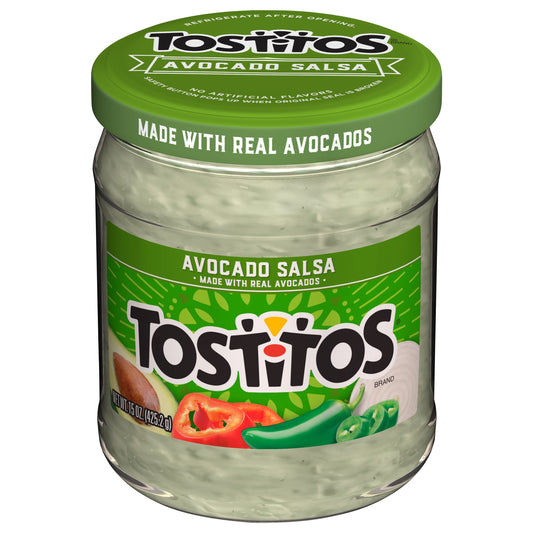 Tostitos Dips Avocado Salsa 15 Oz