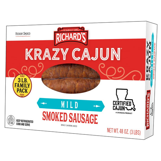 Richard's Crazy Cajun Mild Smoked Sausage