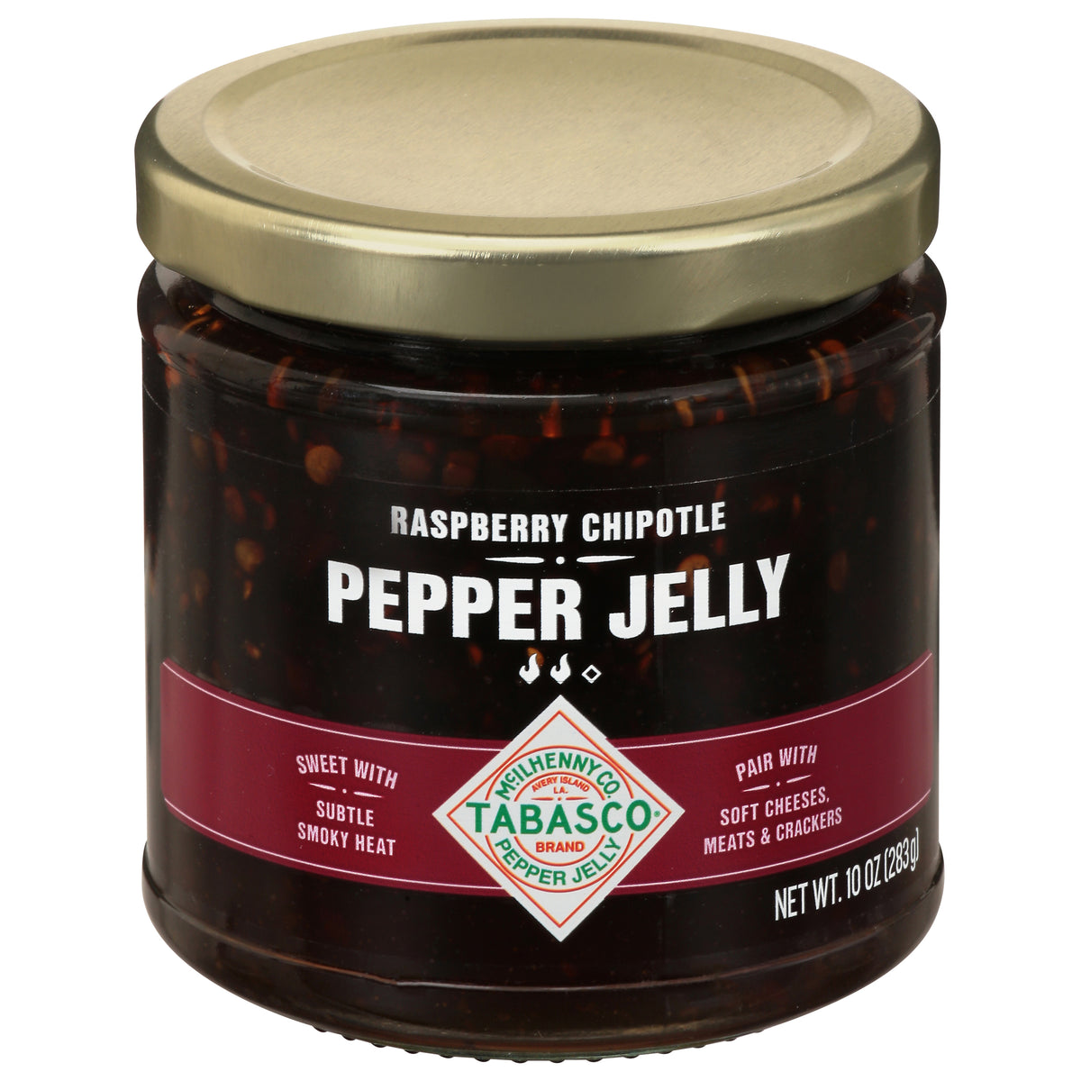 Tabasco Raspberry Chipotle Pepper Jelly 10 oz