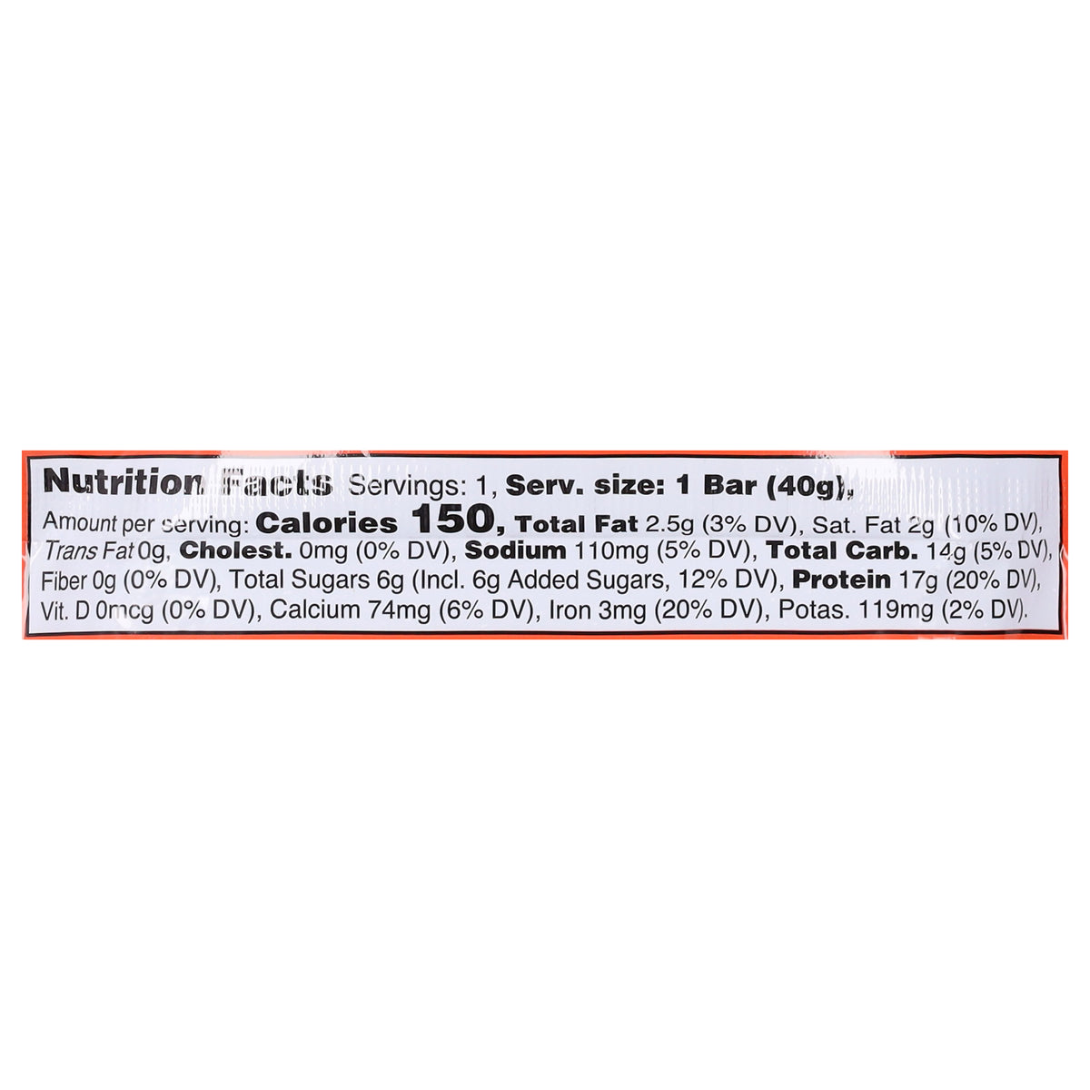 Built Puff Peanut Butter Cup Protein Bar 1.41 oz