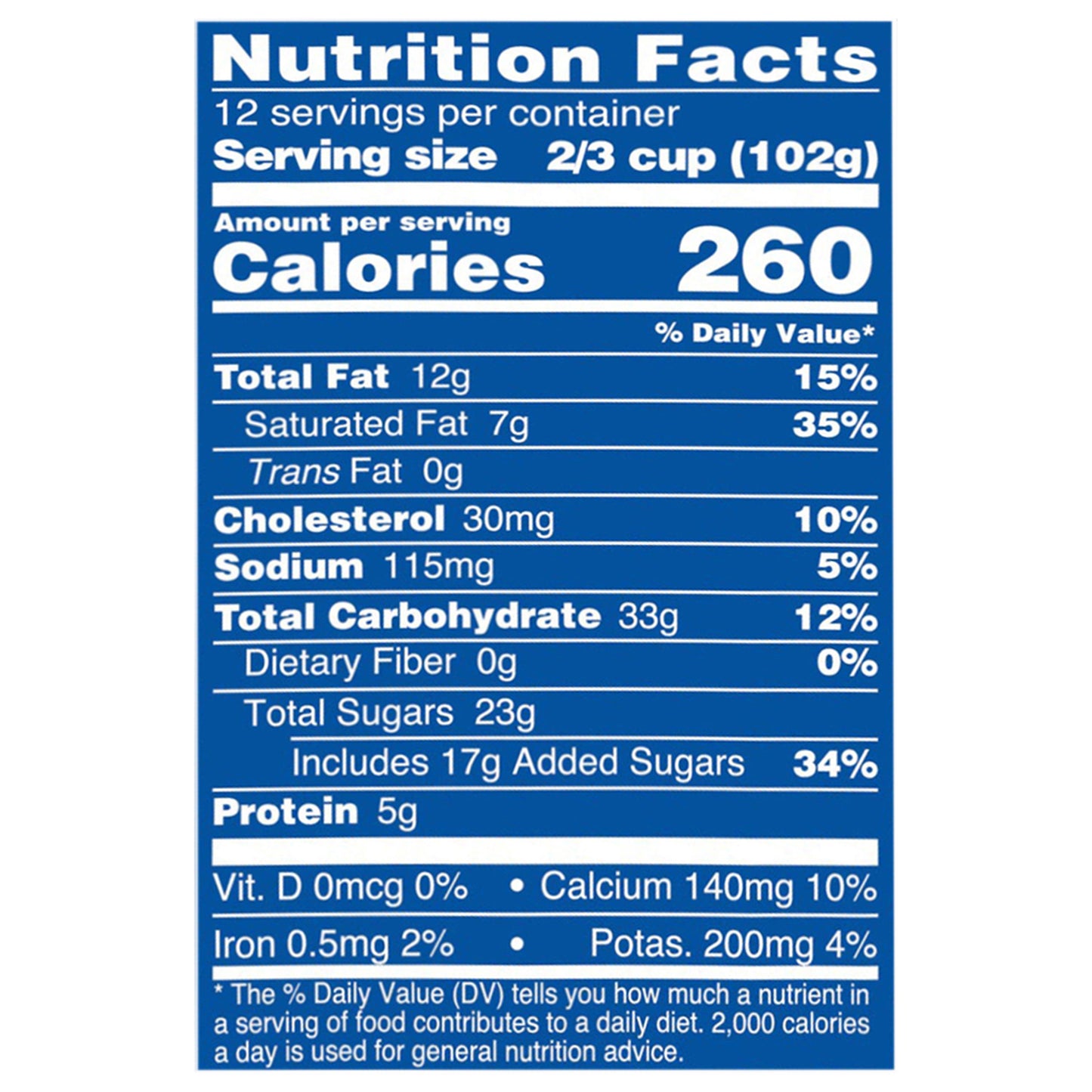 Blue Bell Cookie Two Step Ice Cream 0.5 gal