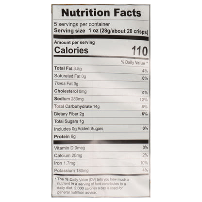 PeaKaPop Sea Salt Veggie Crisps 5 oz