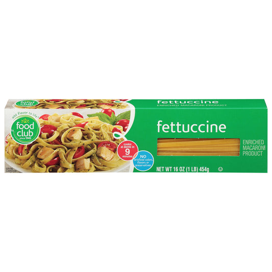 Food Club Fettuccine 16 oz