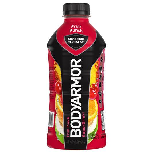 BODYARMOR Sports Drink Fruit Punch, 28 fl oz