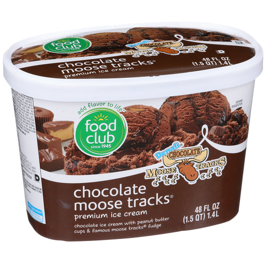 FOOD CLUB ICE CREAM MOOSETRACKS CHOC SCR