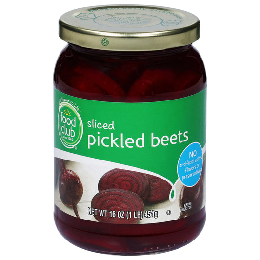 Food Club Sliced Pickled Beets 16 oz