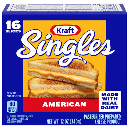 Kraft Singles American Cheese Slices 16 ea