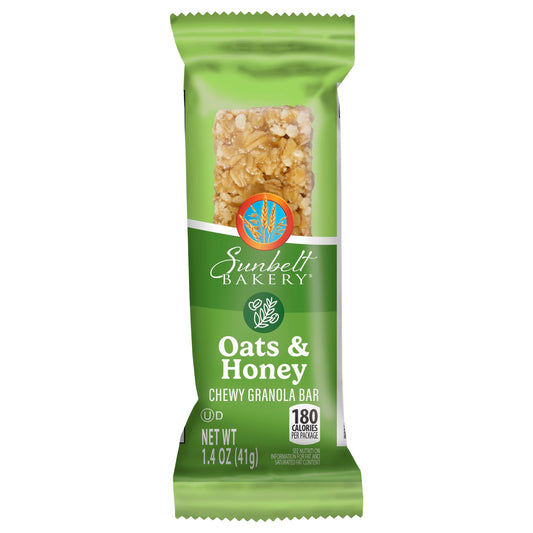 Chewy Granola Bars, Sunbelt Bakery Snack Oats & Honey