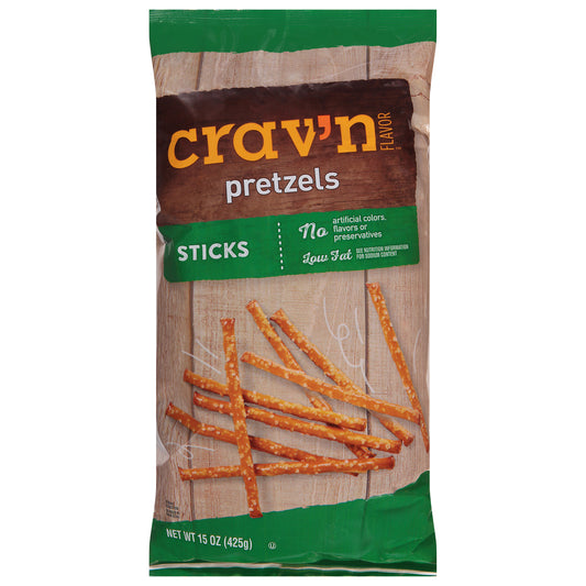 Crav'n Flavor Sticks Pretzels 15 oz