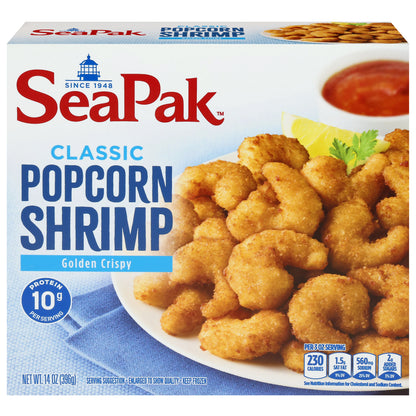 SeaPak Golden Crispy Classic Popcorn Shrimp 14 oz