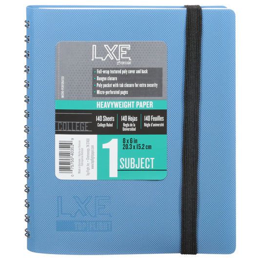 Top Flight LXE 1 Subject College Ruled 140 Sheets Heavyweight Paper Notebook 1 ea