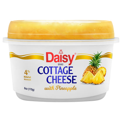 Daisy 4% Cottage Cheese with Pineapple 6 oz