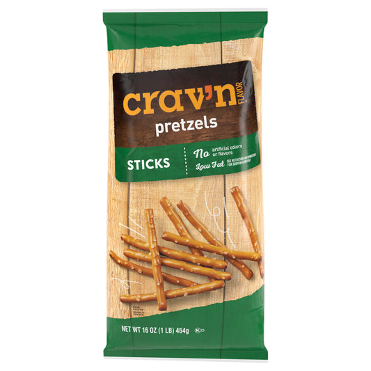 Crav'n Flavor Sticks Pretzels 16 oz