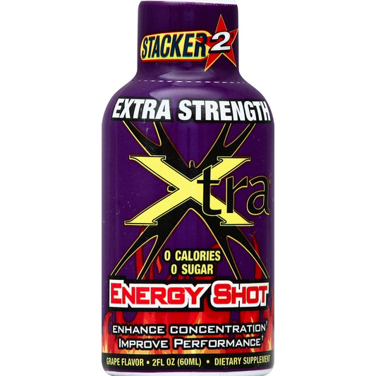 Stacker 2 Energy Shot 2 oz - GRAPE FLAVOR