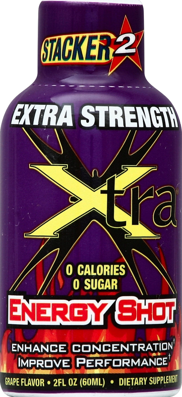 Stacker 2 Energy Shot 2 oz - GRAPE FLAVOR