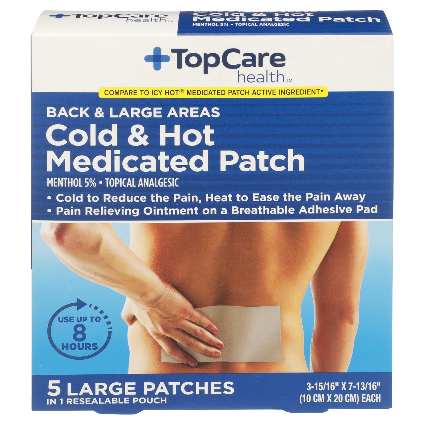 TopCare TOPCARE COLD/HOT PATCH LG 5 CT