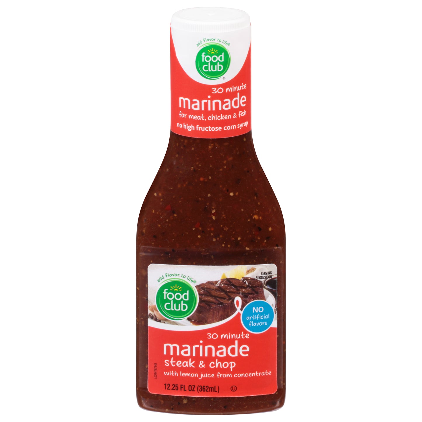 Food Club Steak & Chop Marinade 12.25 fl oz