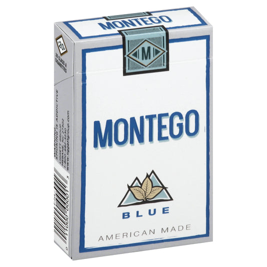 Montego Class A Blue Kings Cigarettes 20 ea