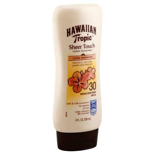 Hawaiian Tropic Lotion Sunscreen 8 oz