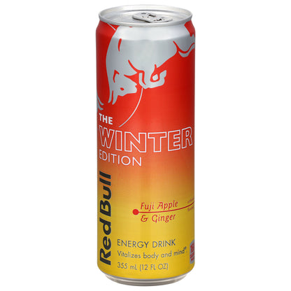 Red Bull The Winter Edition Fuji Apple & Ginger Energy Drink 12 fl oz