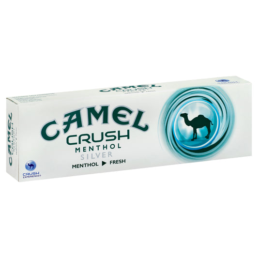 Camel Cigarettes 200 ea - MENTHOL SILVER