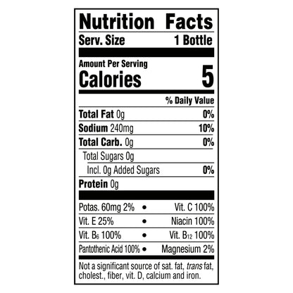 Glaceau VWTR Zero Sugar Re-hydrate-KO Bottle, 20 fl oz