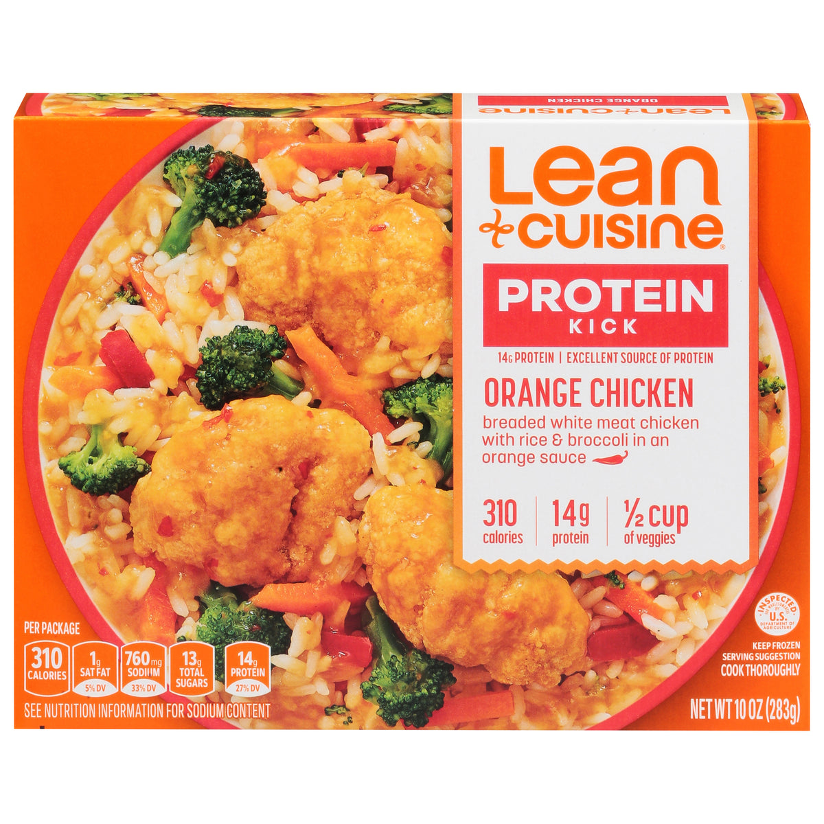 Lean Cuisine Protein Kick Orange Chicken 10 oz