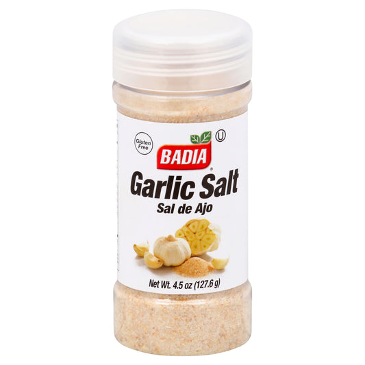 Badia Garlic Salt 4.5 oz