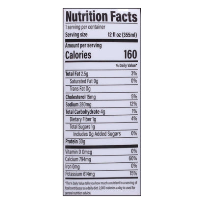 Raw Salted Caramel Protein Shake 12 fl oz