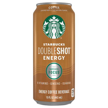 Starbucks Doubleshot Energy Drink Coffee Flavor 15 Fluid Ounce